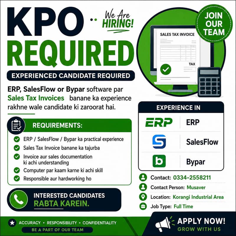 KPO | SALESFLOW | COMPUTER OPERATOR 0