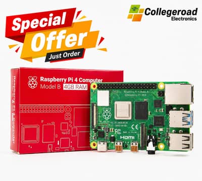 Raspberry pi 4b 4gb new (check warrenty) available