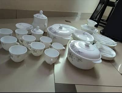 New Marble dinner set 