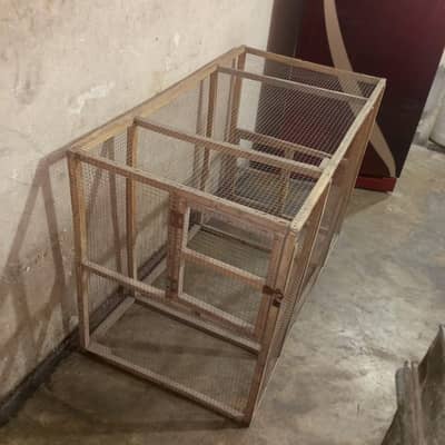 Aseel, Hen, Parrot All Type Of Birds Cage  2 Doors