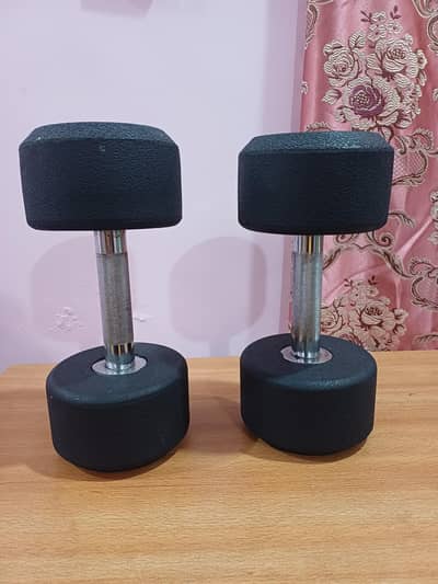 Dumbells (10kg] pair