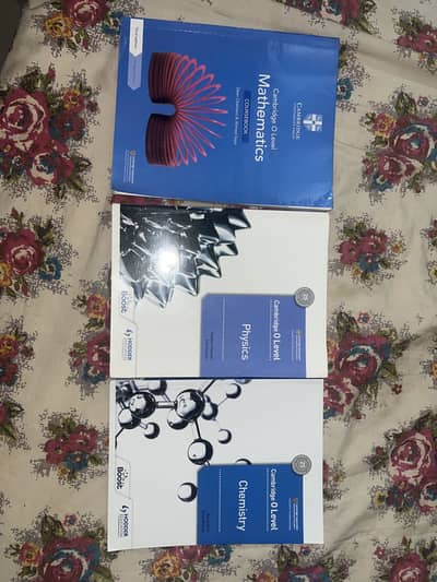 Mathamatics, Chemistry, Physics.