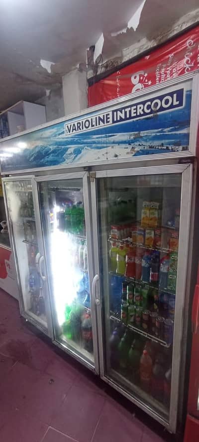 3 door chiller good condition for sale in lahore
