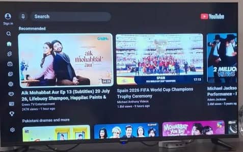 Samsung LED TV 60 Inch lush Condition koi masala nahi hy