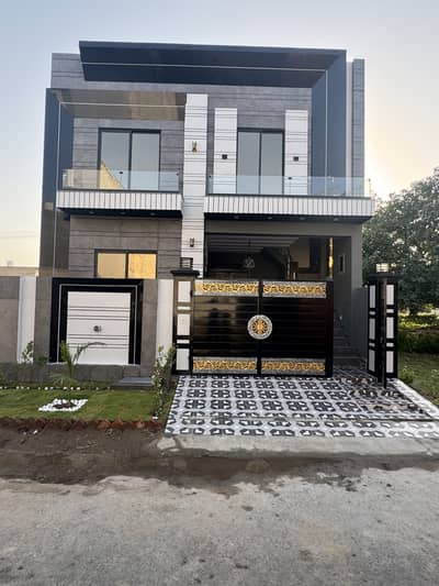 5 Marla Beautiful Ultra Modern House For Sale In Al Haram Garden Near Central Park Housing Society Lahore