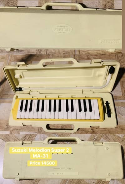 Suzuki Melodion Melodica with hard case /Guitar/Keyboard/Guitar/Amp