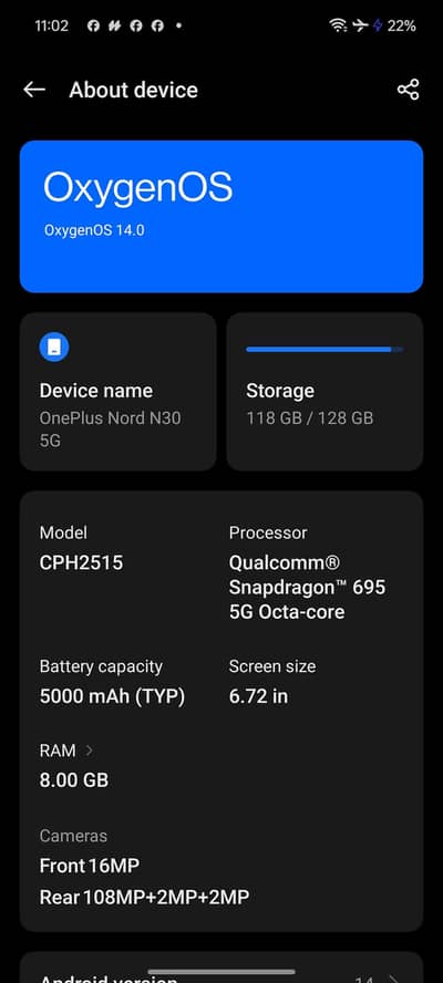 One Plus Nord N30 5G