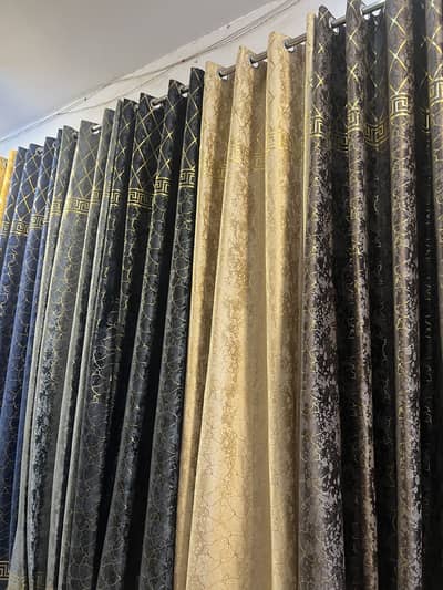 Texture Velvet curtains