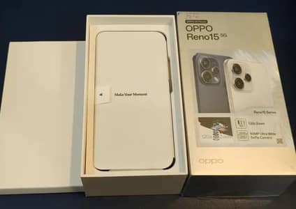 Oppo Reno 15 12/512gb with full box.