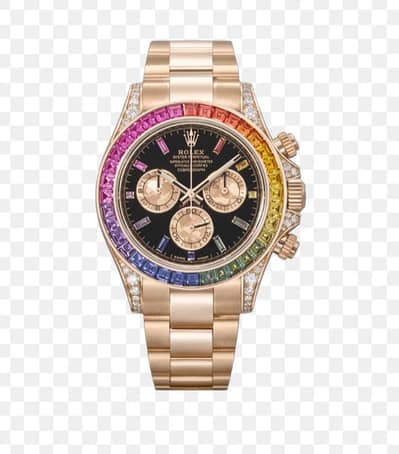Rolex Rainbow Rollie Black Dial Copper Colour