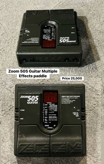 Zoom 505 Guitar Multiple Effects Processor /Piano/Keyboard/Amp