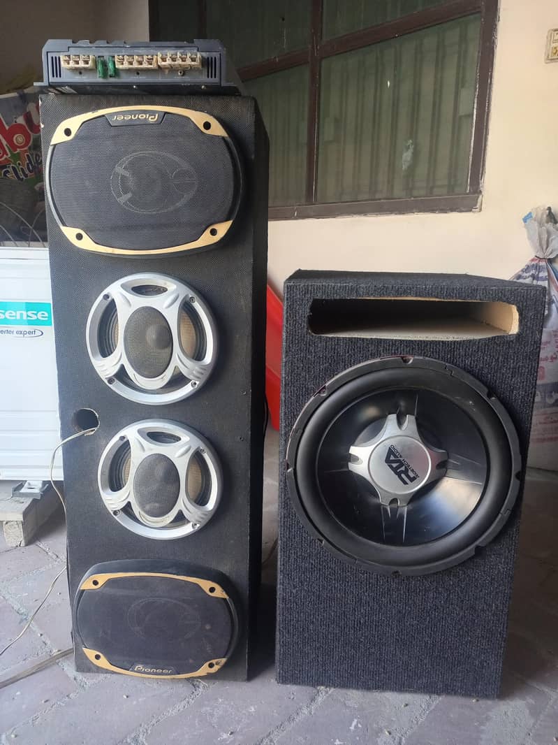 woofer amplifier full setup 0
