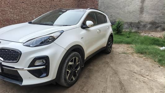 KIA Sportage AWD 2022 white Bumper to Bumper Genuine