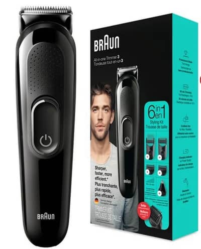 Braun All-in-One Trimmer styling kit for beard and hair original