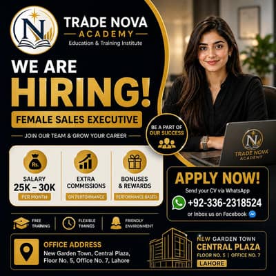 Sales staff required