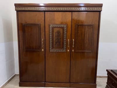 PREMIUM ALMOND WOOD BEDROOM SET FOR SALE