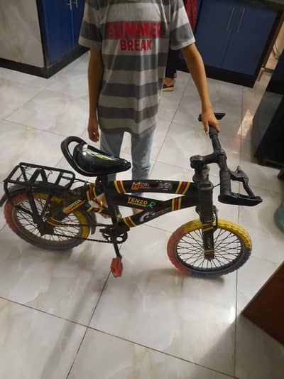 Black Colur Tenzo Bycycle Urgent For Sale