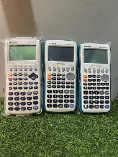 CASIO FX-9860GII SD , 9750GII, 35+E GDC GRAPHIC CALCULATORS