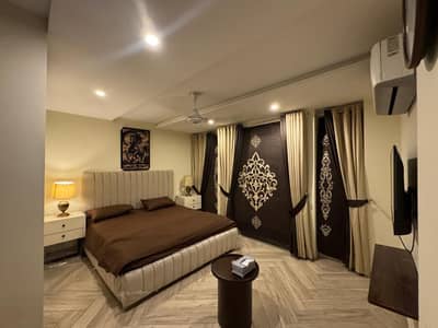 One Bed Furnished Flat for Rent in Sector D, Bahria town