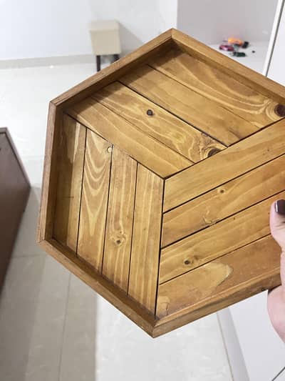 wooden decorative tray