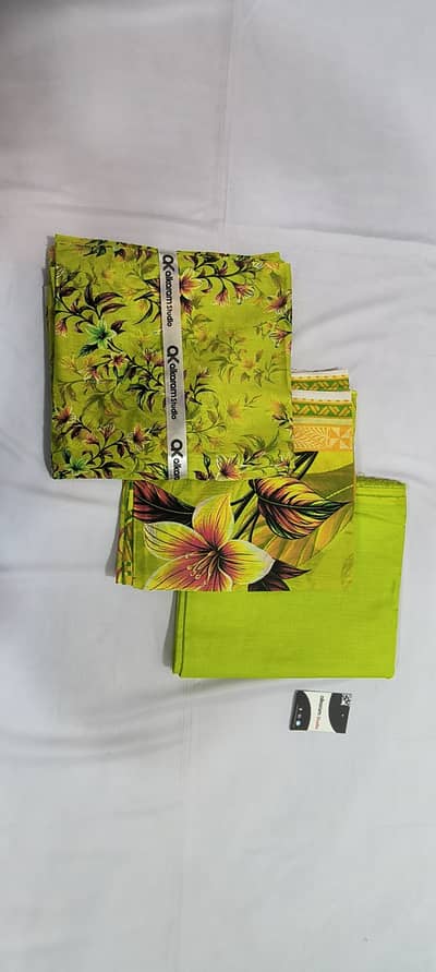 Alkaram Studio 3 Piece Unstitched Printed Lawn Suits - Original Collec