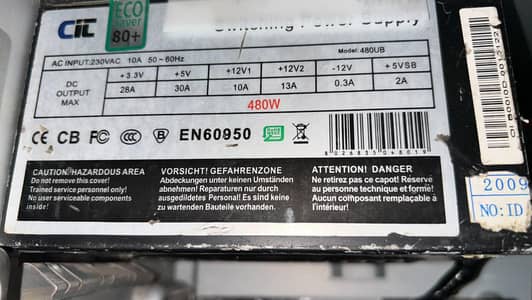 480w Power supply for Sale