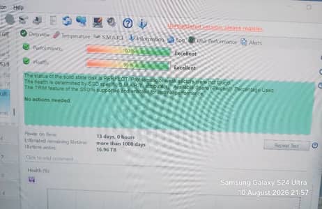 SanDisk Ultra 1TB M. 2 NVMe SSD | 99% Health | 100% performance