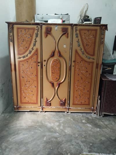 double bed and other room furniture