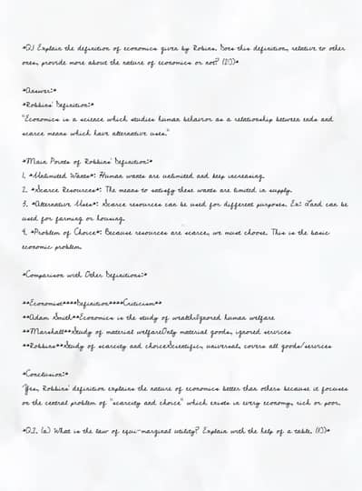 Bachelor economic spring 2026 solved assignment