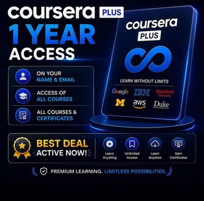 3500 pkr Coursera Plus subscription