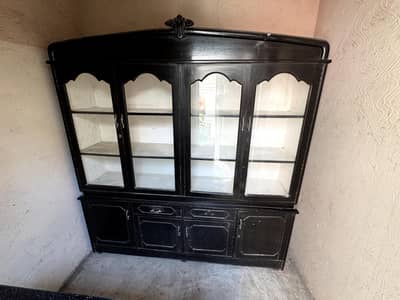 WOODEN SHOWCASE (CROCKERY) FOR SALE