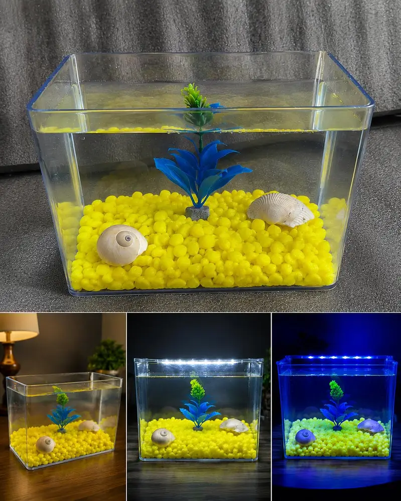 aquarium cristal plastic unbreakable — photo 2