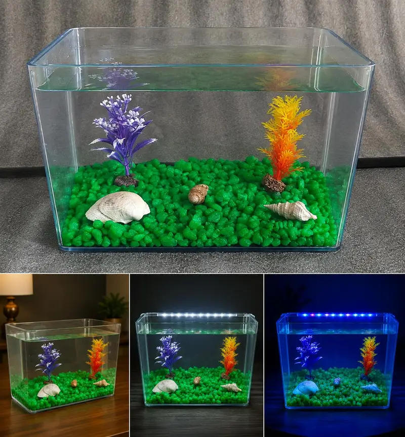aquarium cristal plastic unbreakable — photo 7