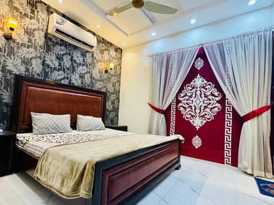 10 Marla Brand New Luxury Full Furnished House For Rant Sector C Bahria Town Lahore