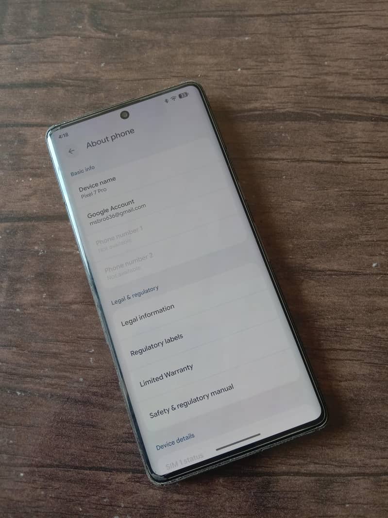 Google Pixel 7 Pro 0