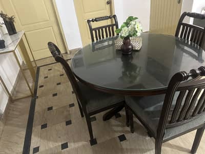 Dining table with 4 chairs