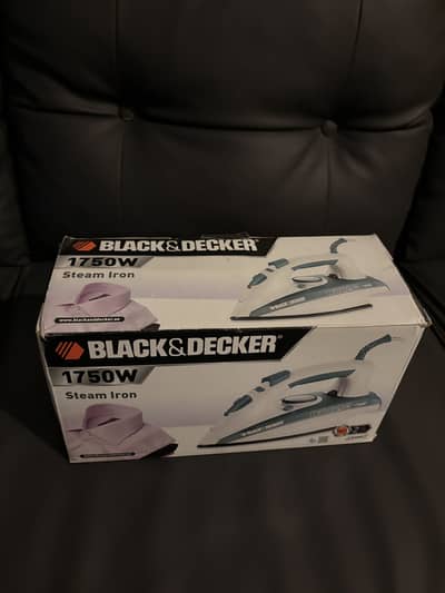 Black & Decker steam iron