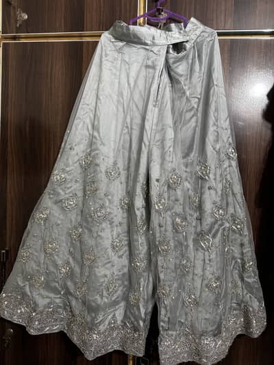 sharara with short frock