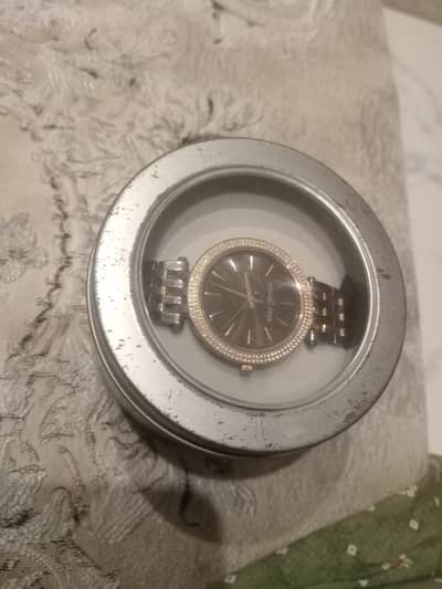 Mk watch black and golden