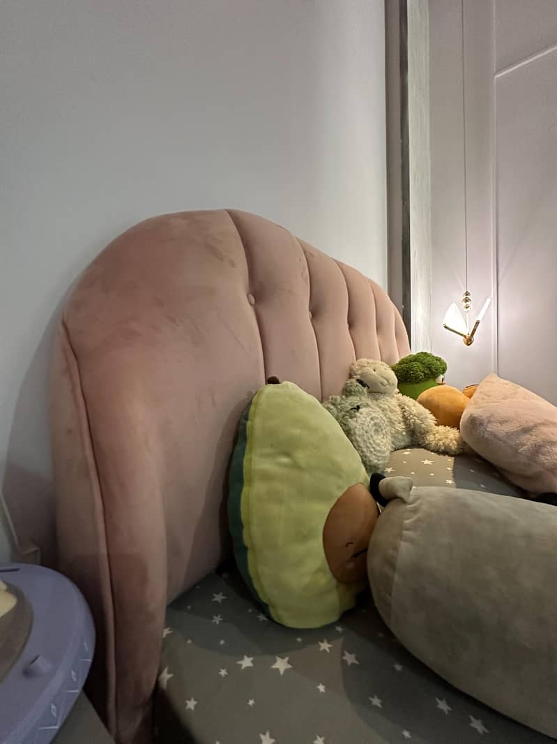 designer beds with side table 3
