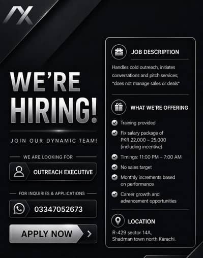 offering for a job