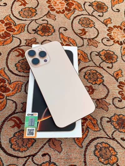iphone 16 pro max official pta approved tottly geniune 512gb