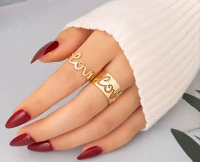 love rings set of two
