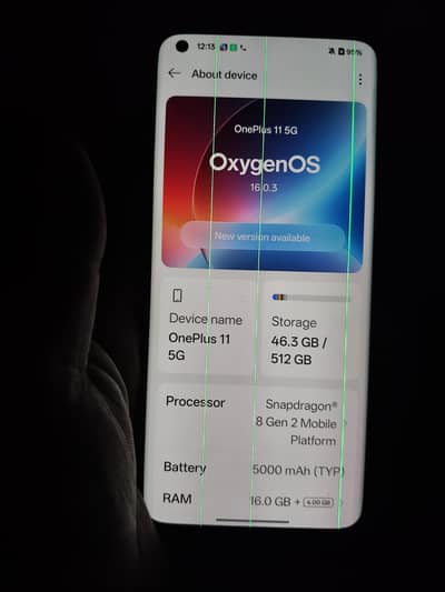 One Plus 11 dual sim c. p. i. d
