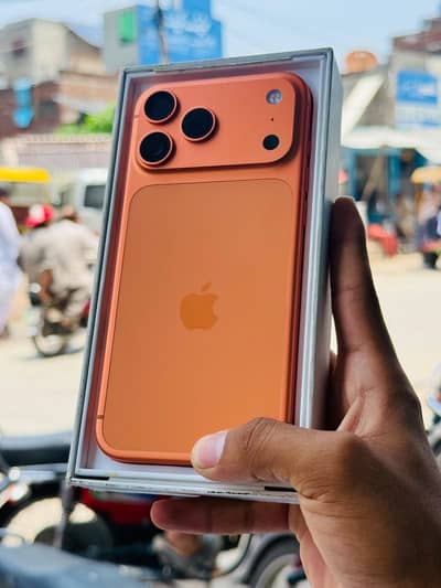 Iphone 17 pro max 256gb jv complete box