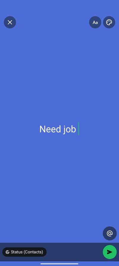 NEED JOB