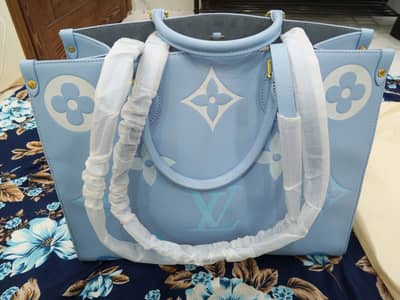 Louis Vuitton-On The Go  Blue Colour