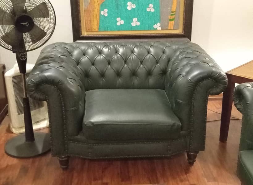 Leather Sofa Set 0