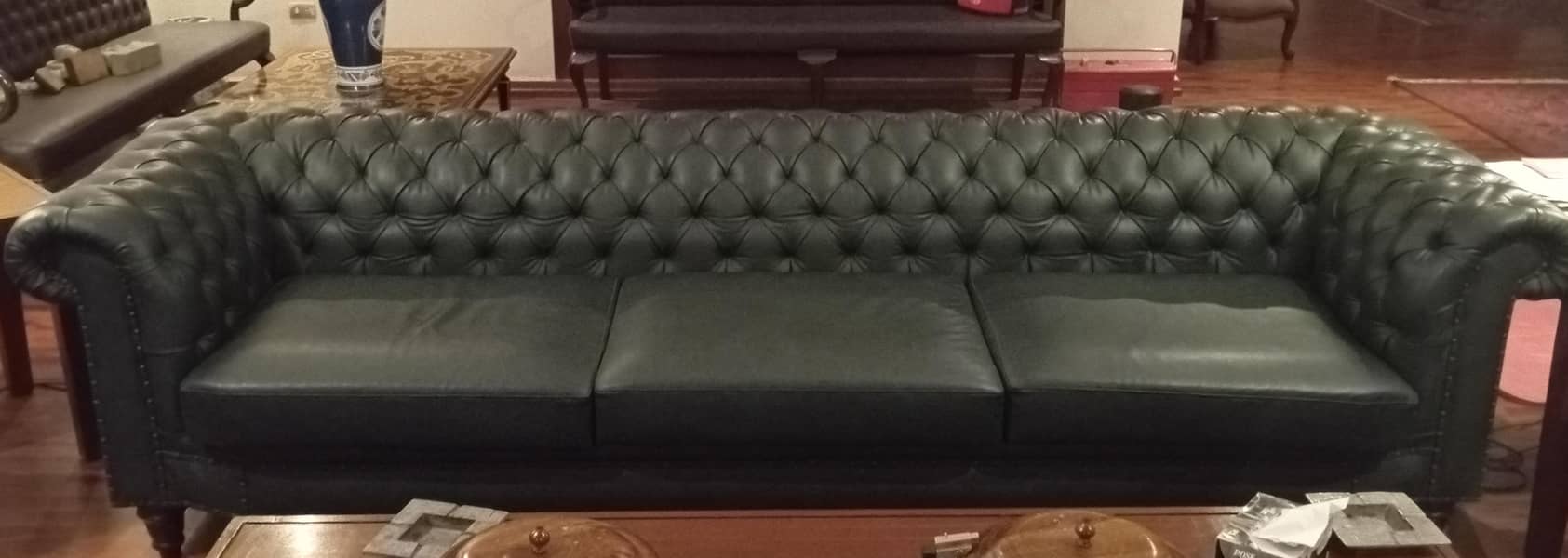 Leather Sofa Set 2