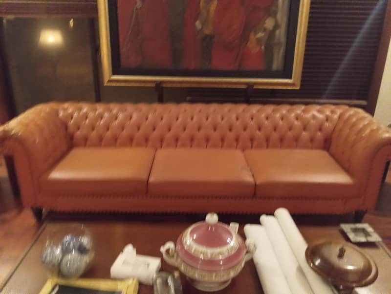 Leather Sofa Set 2